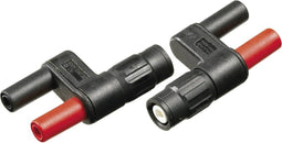Fluke PM9082 Meetadapter BNC-stekker - Bus 4 mm Zwart