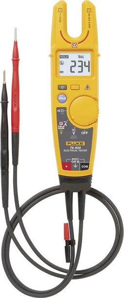 Fluke T6-600/EU Multimeter, Elektrotester Digitaal CAT III 600 V Weergave (counts): 2000