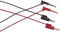 Fluke TL960 Meetsnoerenset Krokodilklem Bananenstekker 4 mm 0.90 m Rood, Zwart 1 stuk(s)