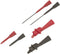 Fluke TP920 Veiligheids-testpuntenset Steekaansluiting 2 mm CAT III 300 V Rood, Zwart 1 stuk(s)