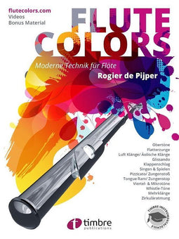 Flute Colors Moderne Technik für Flöte - Duits
