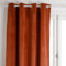 Fluwelen verduisterend gordijn - 140 x 260 cm - Terracotta