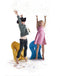 Flux Chair Junior opvouwbare design kinderstoel geel (4 stuks)