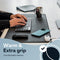 WURK Professionele Verwarmde Bureau Onderlegger - 30℃ tot 50℃ - Bureau Organizer - Muismat XXL - Zwart - 80x33 cm
