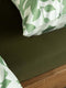 ESSENZA Sora - Dekbedovertrek Eenpersoons - Katoensatijn 140x200/220 cm - Greenish