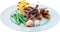 L.S.A. Dine 12 Delige Serviesset - Wit