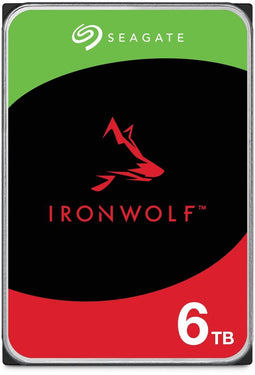 Seagate IronWolf - HDD 3.5" - 6TB 256MB cache 5400rpm (1x)