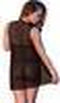 Fly Away Baby Doll & G-String Set - Black - S / M