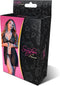 Fly Away Baby Doll & G-String Set - Black - S / M