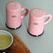 CABANAZ - zout en peper strooier, keramiek, set 2, 100 ml, roze