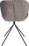 Zuiver OMG Velvet Eetkamerstoelen Grijs - Set van 2