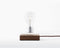FLYTE Manhattan 2.1 Zwevende Tafellamp - Walnoot / Chrome