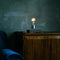 FLYTE Manhattan 2.1 Zwevende Tafellamp - Walnoot / Chrome