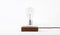 FLYTE Manhattan 2.1 Zwevende Tafellamp - Walnoot / Chrome