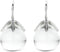 TI SENTO 7770TC - Oorbellen - Zilver met wit kristal