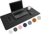 WURK Professionele Bureau Onderlegger - Bureau Organizer - Muismat XXL - 80x40cm - Zwart