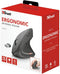 Trust Verto - Draadloze Ergonomische Muis - 1600 DPI - Zwart