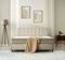 Dreamhouse Marrakech Opberg Boxspring Bed - 160x200 - VELVET BEIGE - Met veel Opbergruimte en Inclusief Hoofdbord.