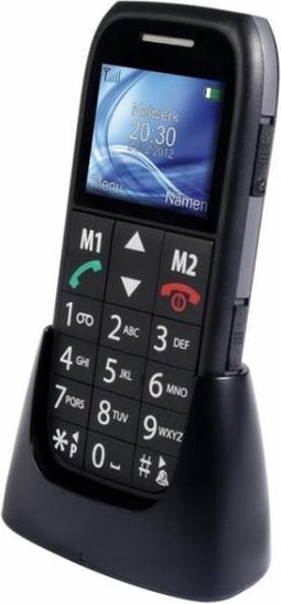 FM-7500 Fysic Big Button Comfort GSM Black