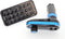FM Transmitter Blauw USB SD AUX - FM