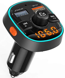 FM-zender, 24-uurs tijdweergave, Bluetooth 5.0-autoradio-adapter met