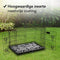 Brixy Hondenbench - M - Opvouwbaar - 76 x 47 x 54 CM - 2 Deuren - Zwart