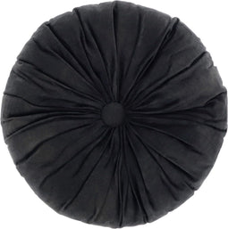 Unique Living Sierkussen Basics - Polyester - Zwart - 40 x 40 x 0 cm (BxHxD)