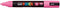 Verfstift Posca PC5M medium roze | 6 stuks