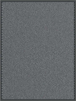 vidaXL - Deurmat - 90x120 - cm - antracietkleurig