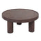 Home67 Salontafel Tias ø70 cm - Espresso Mangohout