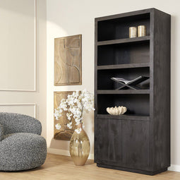 StarFurn Boekenkast Brussel Zwart 90cm