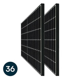 V-TAC VT-SP410-N108M10 - Mono Solar Panel - IP67 Waterproof - 410W - Zwart (36 stuks)