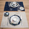 Laura Ashley Heritage Collectables Placemats 2-Tone Midnight - Blauw