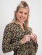 ONLY ONLCORY LS V-NECK TUNIC WVN NOOS - Korte jurk met lange mouwen - All over print - Maat L