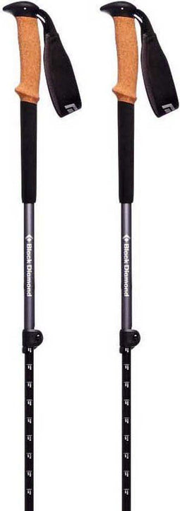 Black Diamond Trail Cork Trekking Poles - Wandelstokken - Granite