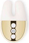 le WAND Vibrator Love Toy Double Vibe White Gold Wit