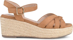 POSH by Poelman TULSI - Dames Sandalen - Imitatieleer - Cognac (2022)