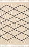 Brink en Campman - Arabiska Moroccan 63401 Vloerkleed - 200x300 - Rechthoek - Berber,Laagpolig Tapijt - Modern - Beige, Zwart
