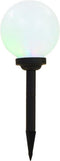 vidaXL Solarlampen 6 st LED rond 20 cm RGB