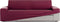 Bankbedekking Eysa BRONX Bordeaux 70 x 110 x 240 cm