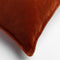 Dutch Decor CILLY - Sierkussen fleece 45x45 cm - Potters Clay - oranje - Inclusief binnenkussen