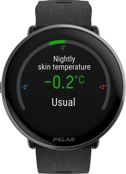Polar Ignite 3 Titanium - Fitness Smartwatch - AMOLED touchscreen - Zwart