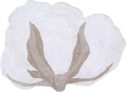 Lorena Canals - vloerkleed Cotton Flower - 120 x 130 cm