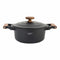 Kookpot met Deksel Oroley Nature Hout 20 cm Gegoten aluminium