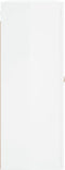 vidaXL - Wandkast - 69,5x34x90 - cm - hoogglans - wit