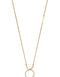 Esprit ESNL00012445 Allison - Collier - Ronde open hanger met zirkonia - Roségoud