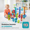 Sweet Sprout Magnetic Tiles - Knikkerbaan 113 stuks - Educatief Montessori - Met 8 magna knikkers (113 stuks)