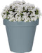 Pro Garden Plantenpot/bloempot Botanic - Tuin buiten - kunststof - blauw - Dia 50 cm - rond