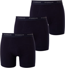 McGregor 3-Pack - Heren Boxers - Aansluitende pasvorm - Blauw (3-pack)