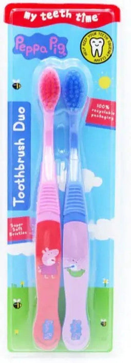 Peppa Pig - Kindertandenborstel Set - 2 Stuks